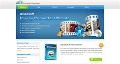 Desktop Screenshot of mtsconverterdownload.com